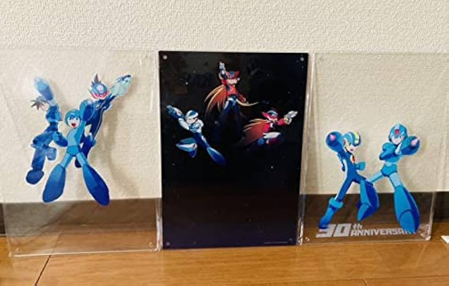 ロックマン 30周年 中山徹 ジークレーアクリルアート