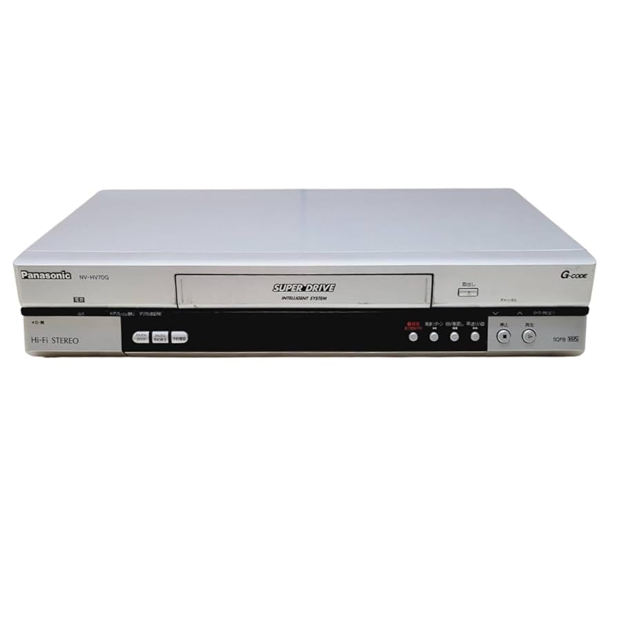 Panasonic nv-hv70g-s ビデオカセットレコーダー VHS 【公式通販】