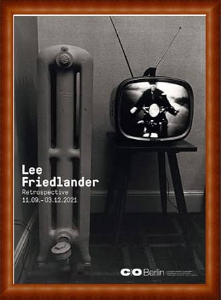 Amazon.co.jp: Poster Lee Friedlander Retrospective Framed Wood