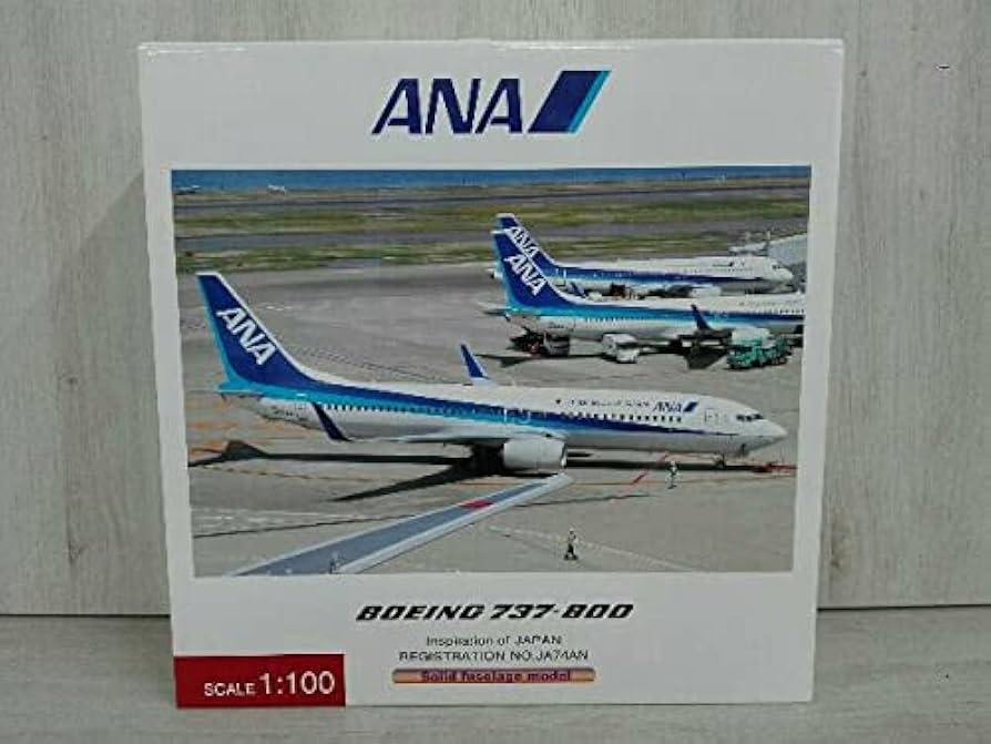 PACMIN製 ANA ボーイング 737-800 型模型 1/100スケール 1/100 B737