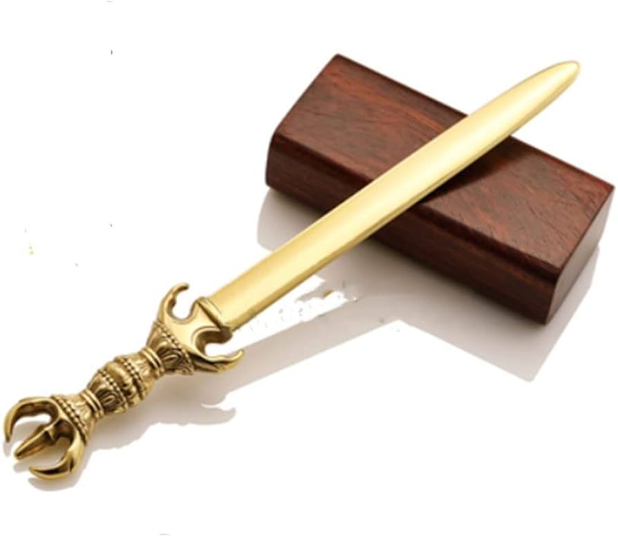 Amazon｜密教法具 不動明王 三鈷剣 倶利伽羅剣 三鈷柄剣 宝剣 法剣