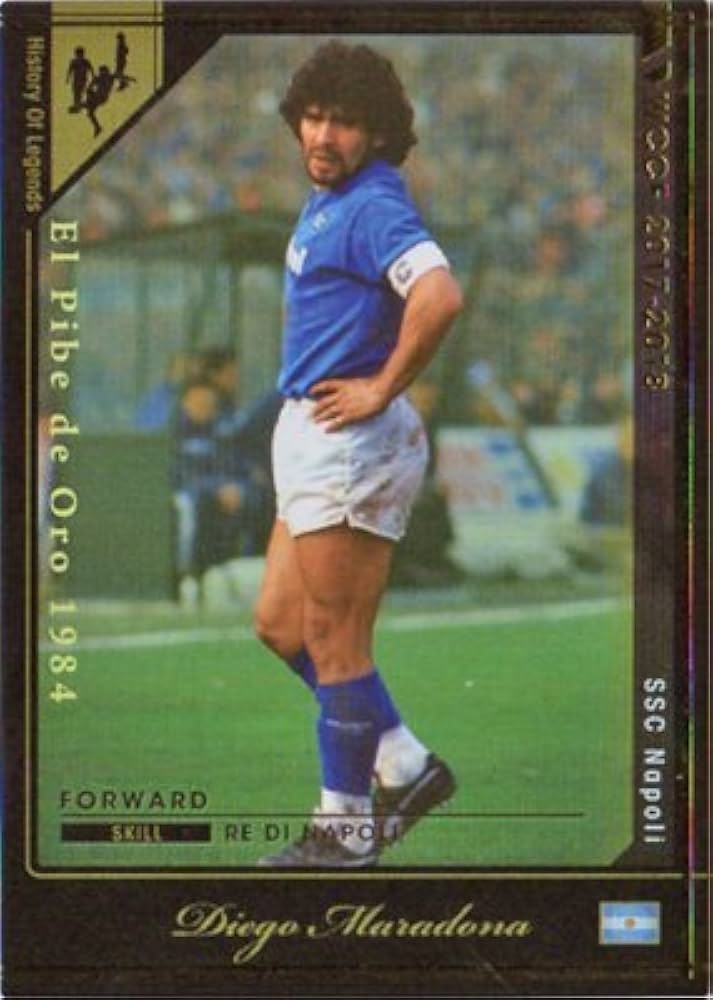 Amazon.co.jp: WCCF/17-18/HOLE/ディエゴ・マラドーナ(ナポリ