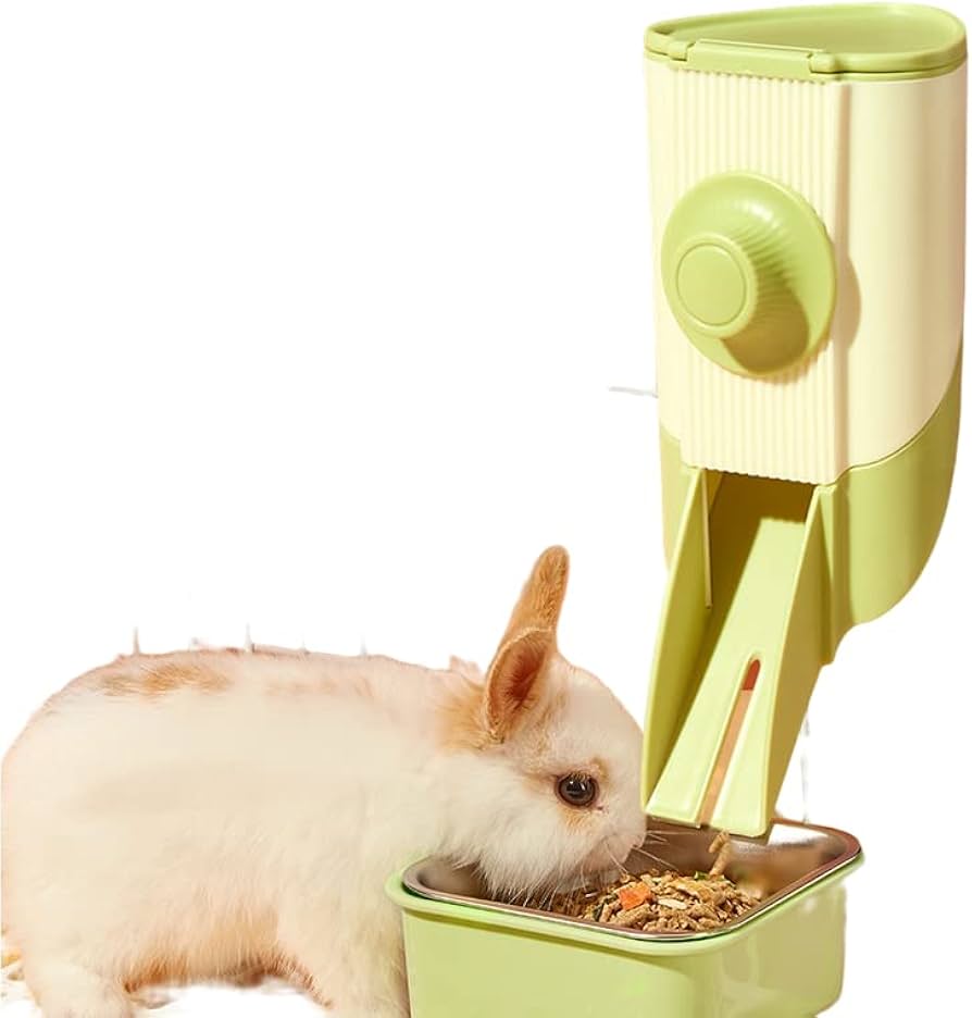 Amazon | 88flix うさぎ 餌入れ ボウル付き デグー モルモット 餌入れ