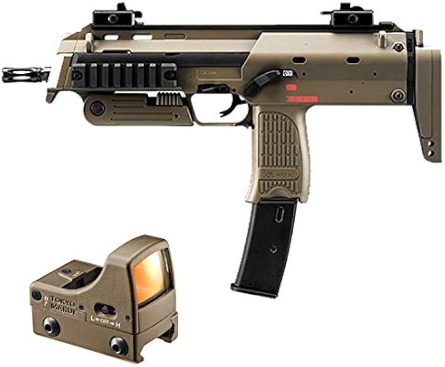 Amazon | 東京マルイ H&K MP7 A1 TAN 純正 ドットサイトセット （ガス