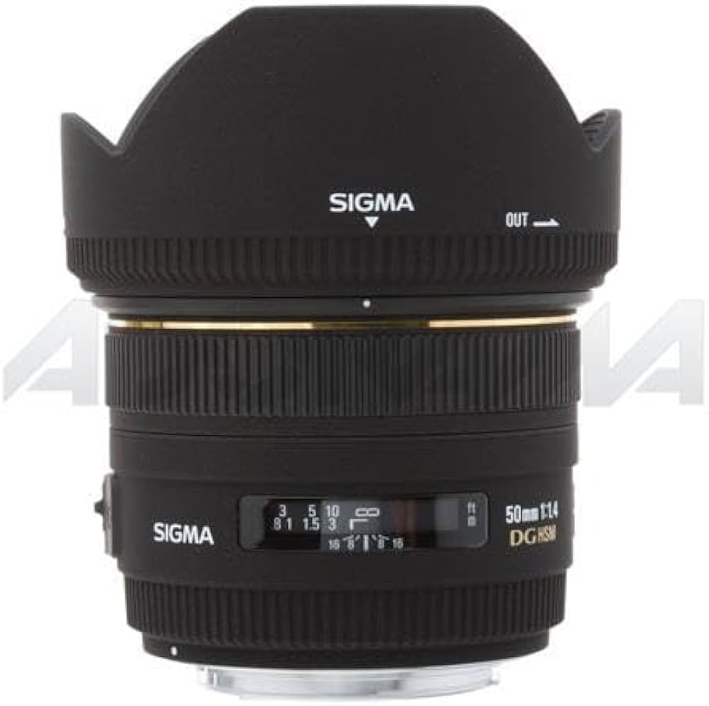 Sigma Objectif 50mm F1,4 EX DG HSM - Monture Canon : Amazon.fr