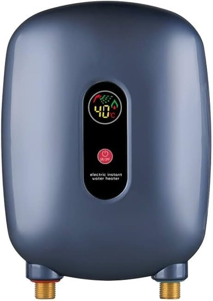 Amazon | 瞬間湯沸かし器 タンクレス給湯器 電気ゆわかし器 LCD