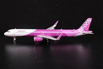 Amazon | Phoenix 1/400 完成品 Peach For Airbus A321neo JA901P