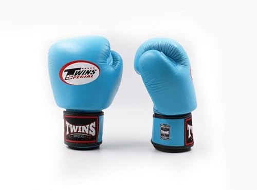 新品 TWINS 本格 ボクシンググローブ PU青 14oz 新品 TWINS 本格