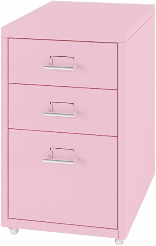 Amazon.co.jp: デスクワゴンキャビネットスチール製 机下収納