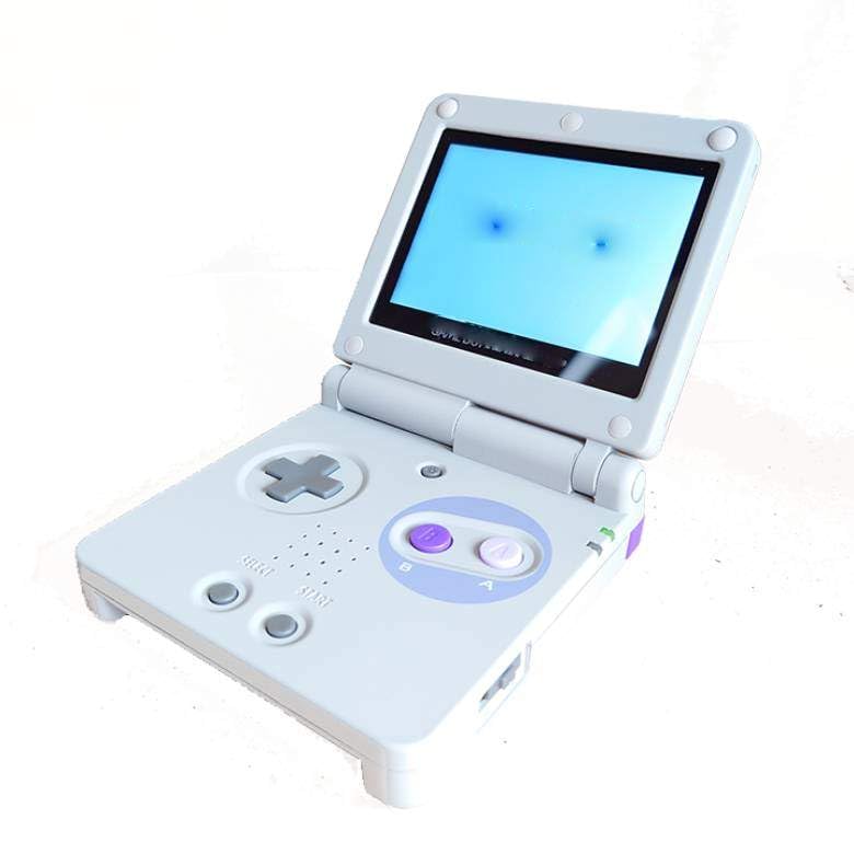 Amazon | 【IPS V7】 換装済 整備済 ゲームボーイアドバンスSP GBASP