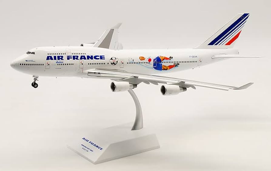 航空機・ヘリコプター jcwings AIR FRANCE KLM Boeing 747-400 航空機