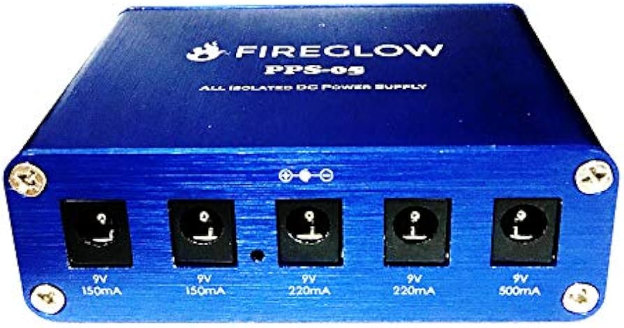Amazon | FIREGLOW ファイヤーグロー パワーサプライ PPS-05 | ギター