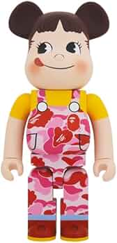 Amazon.co.jp: BE@RBRICK ベアブリック BAPE(R) ペコちゃん 1000