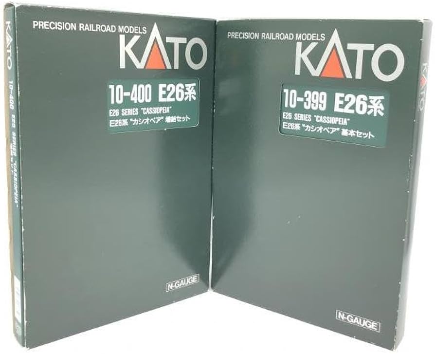 KATO 10-399 10-400 E26系 カシオペア 基本 増結セット