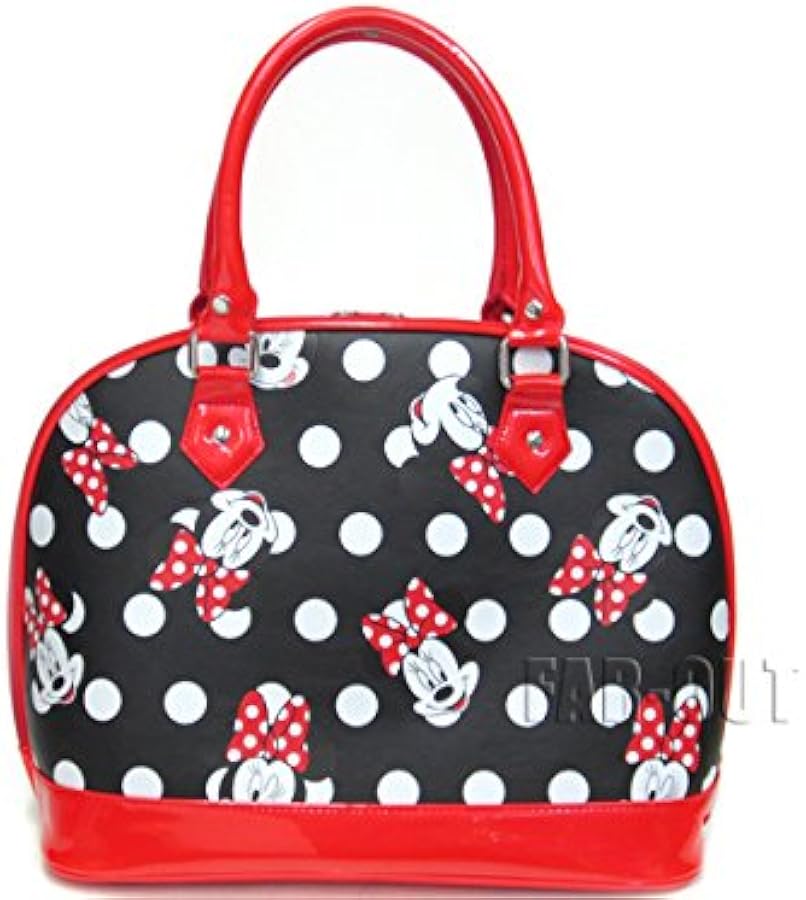 Amazon | [Loungefly] ミニーマウス ブラックベース・ポルカドット