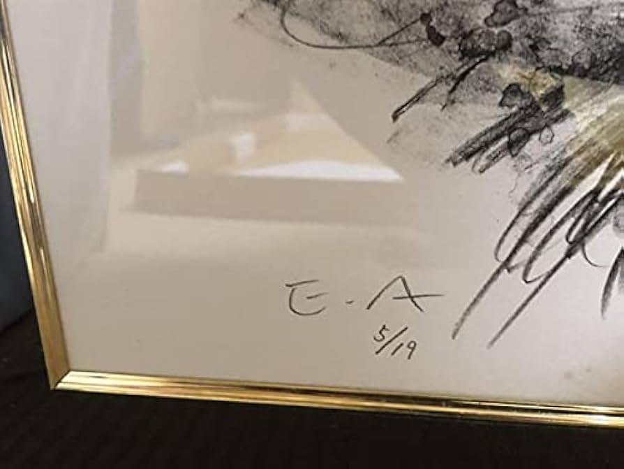 Amazon.co.jp: 天野喜孝 伝説 リトグラフ 超レア 絵画 : おもちゃ