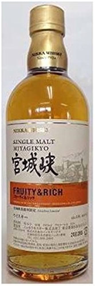Amazon.co.jp: ニッカ シングルモルト 宮城峡 フルーティ＆リッチ