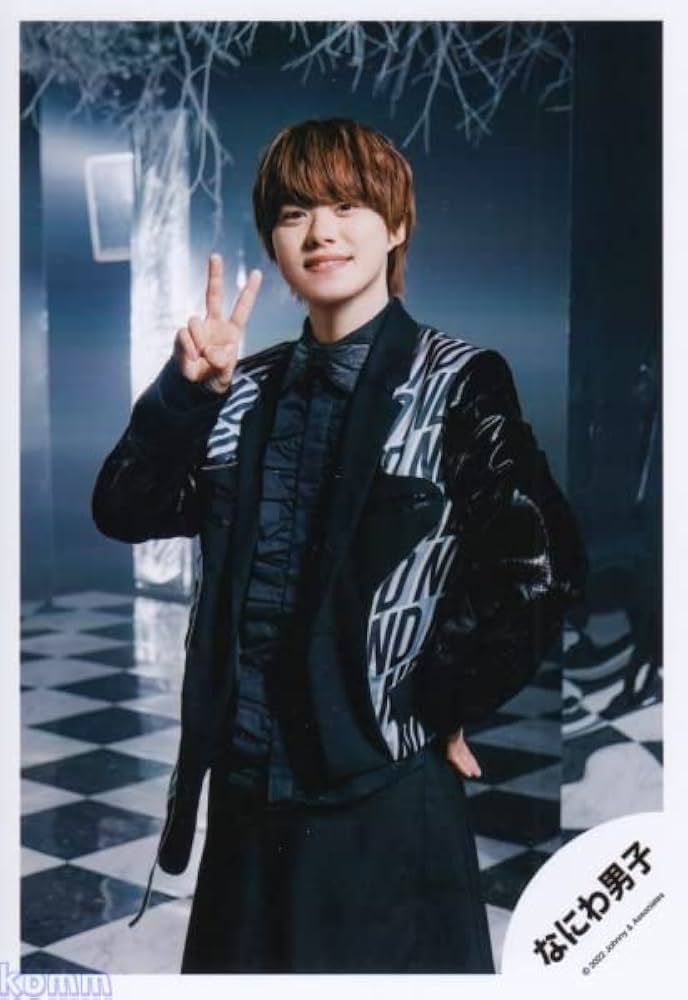 大橋和也 なにわ男子 公式写真 ① ソロ 混合 集合 Jロゴ Jr. なにわ