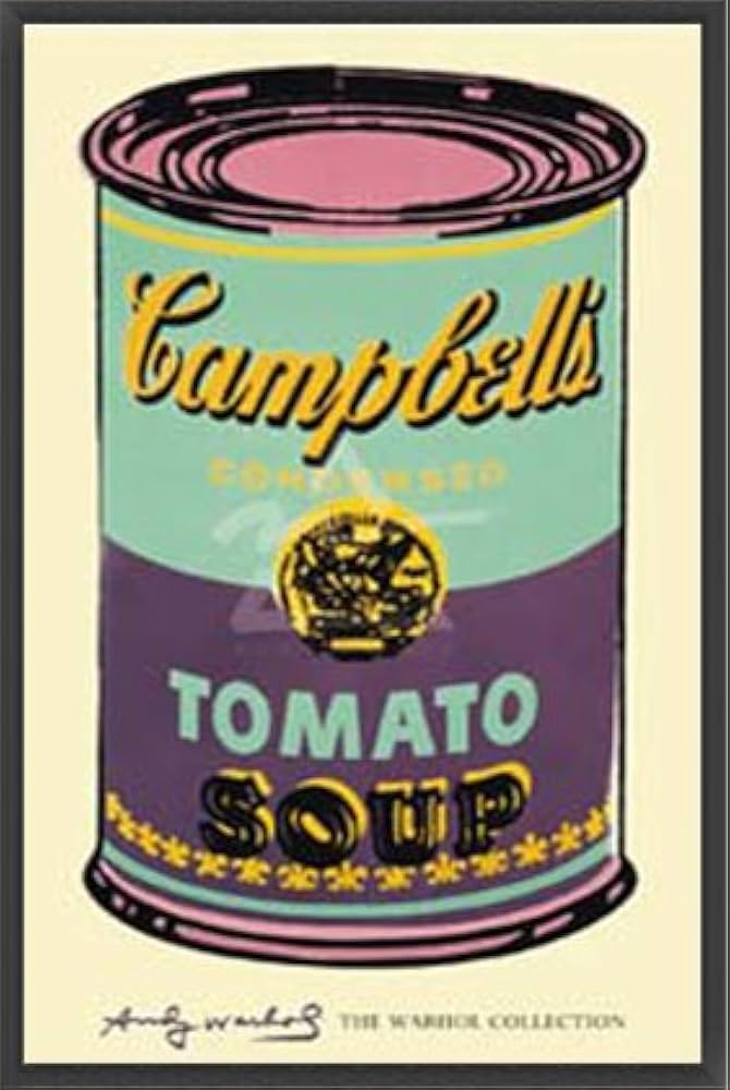 Amazon.co.jp: ポスター アンディ ウォーホル キャンベルスープ缶 1965