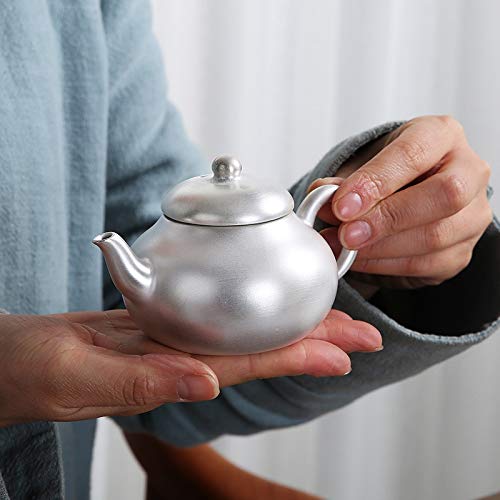 Amazon | シルバーポット手作り西師ポット家庭用小型シルバー