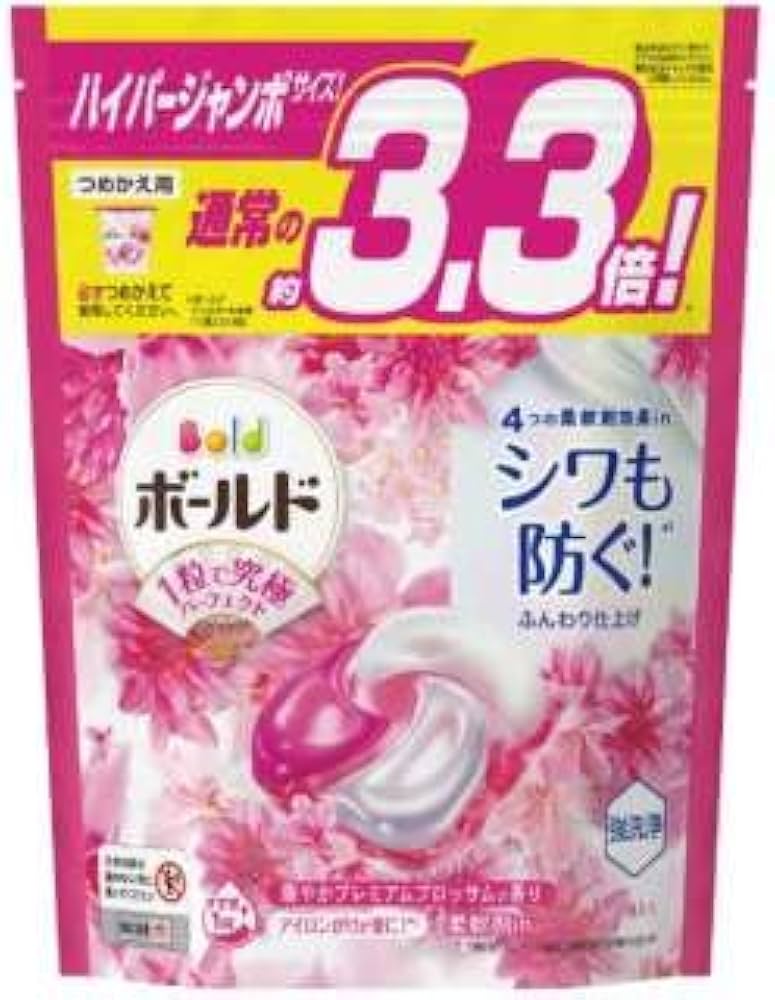 Amazon | ボールド ジェルボール 4D 1個 洗濯用洗剤 (プレミアム