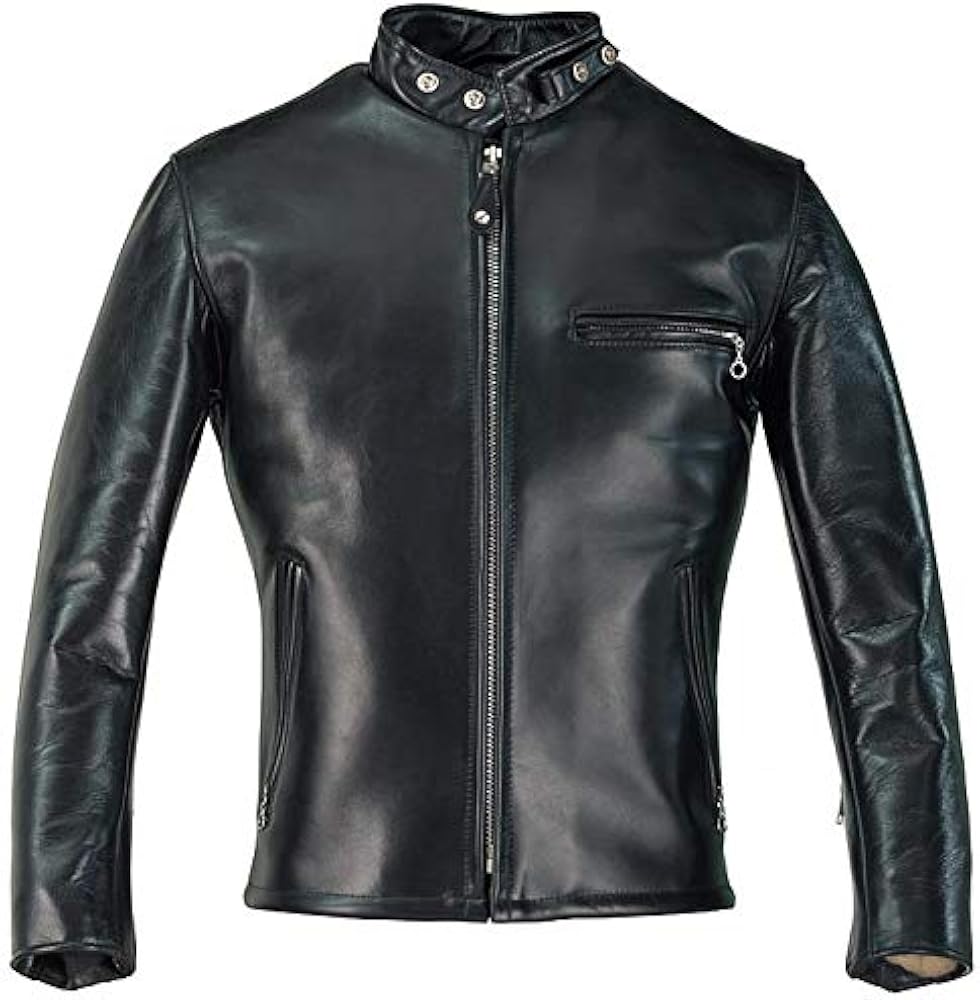 ベクハム【美品】schott シングルライダース サイズ36 Schott ブラック