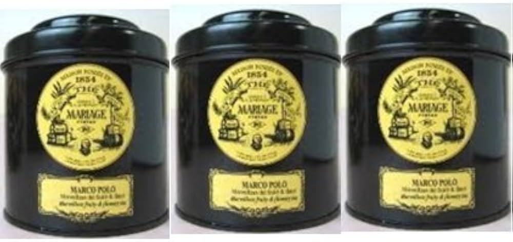 Amazon.co.jp: マリアージュフレール マルコポーロ 100g 【3缶】[並行