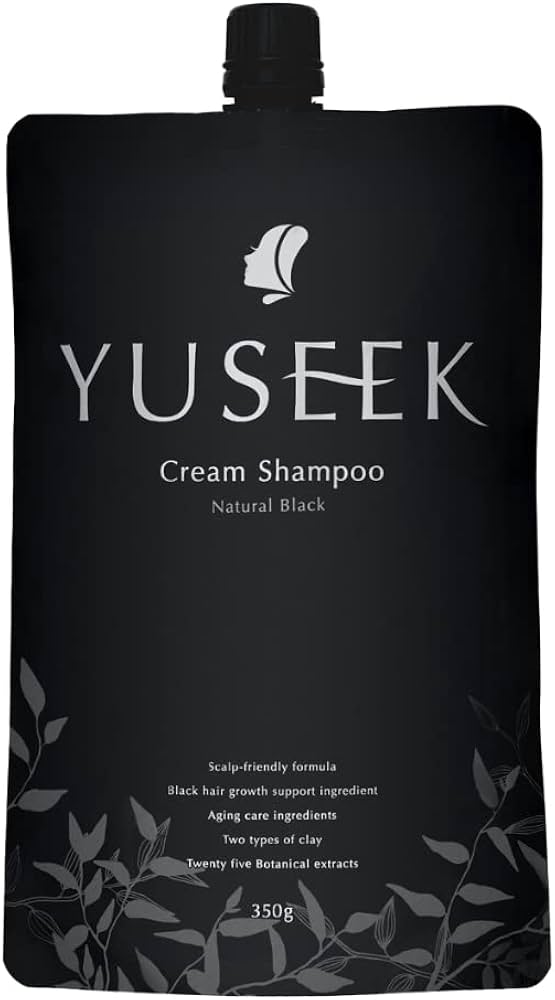 Amazon | YUSEEK クリームシャンプー 白髪用ヘアマニキュア 黒染め