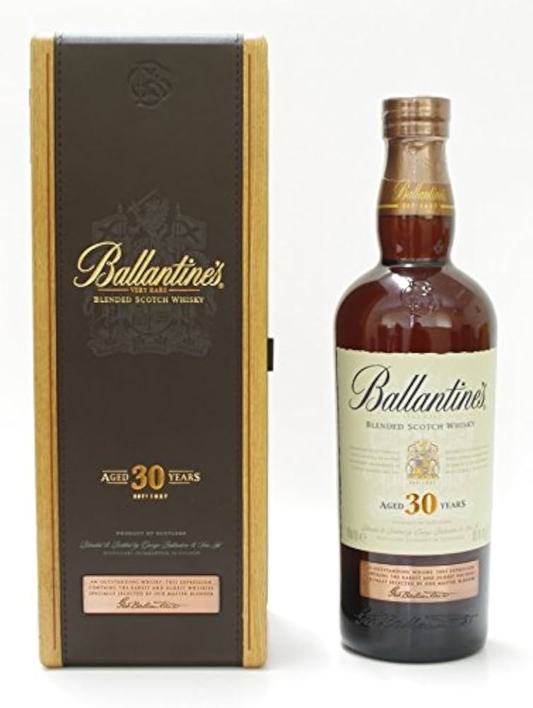 Amazon.co.jp: バランタイン 30年 木箱入り 40度 700ml Ballantine's