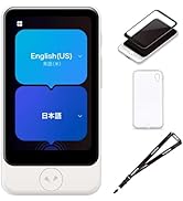 Amazon.co.jp: ポケトーク S ブラック エコパッケージ版 ｜ Wi-Fi利用