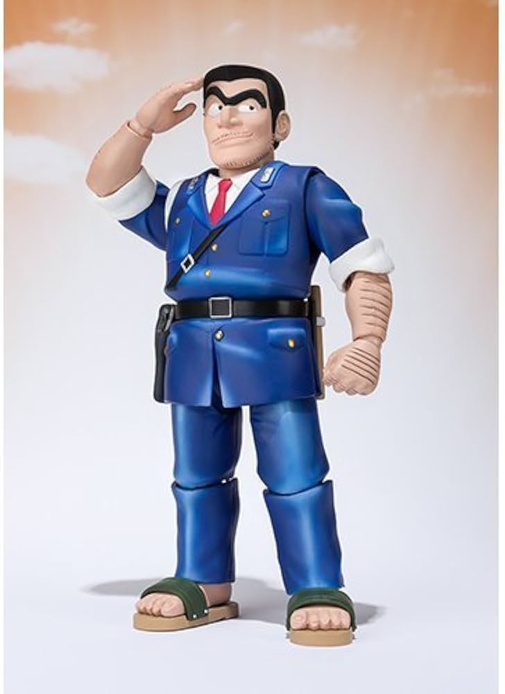 こち亀 両津勘吉 BANDAI アクションフィギュア 送料込み こち亀