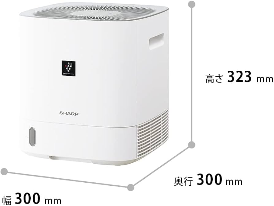 Amazon | シャープ 衣類乾燥 除湿機 CV-P60-W 5.6L/日 プラズマ
