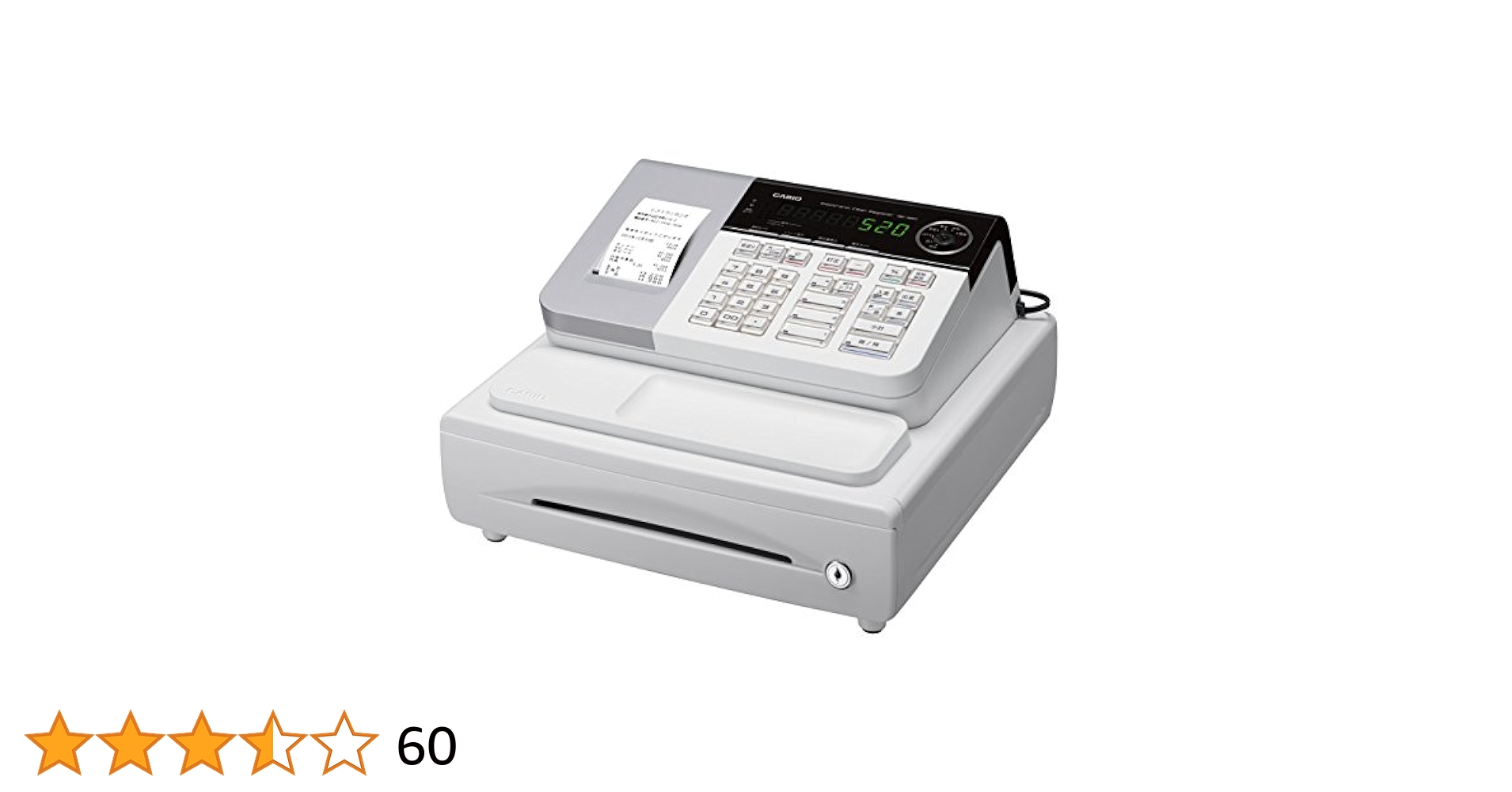 CASIO】 カシオ 電子レジスター SE-S20 鍵付 店舗用品 店舗機器