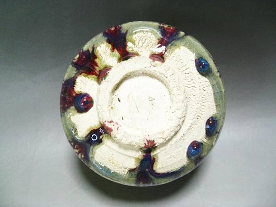 加藤五山 #五山窯 #辰砂釉 #茶碗 #大迫力 #共箱 #茶道具 #逸品 加藤