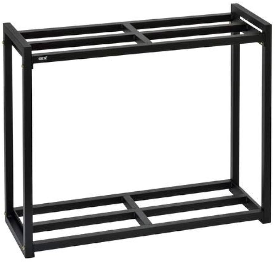 Amazon | GEX AQUA RACK スチールスタンド 上下2段設置可能 耐荷重