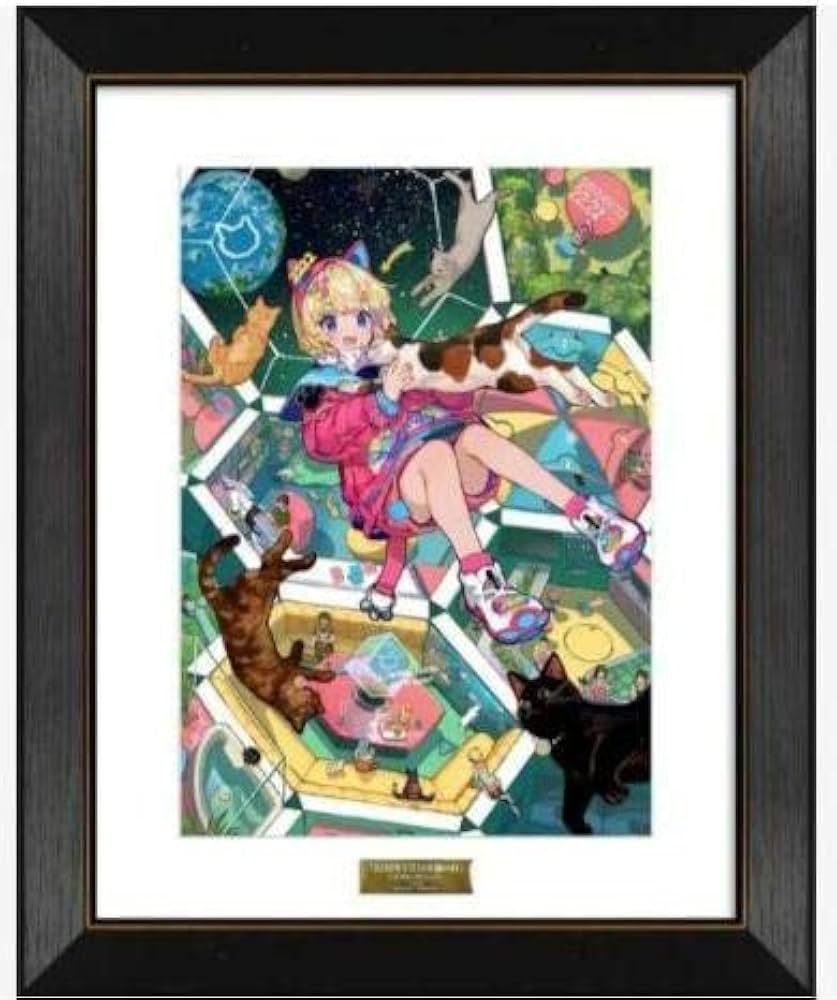 保証書】 ほんたにかなえ K-BOOKSジークレー 直筆サイン入り複製原画