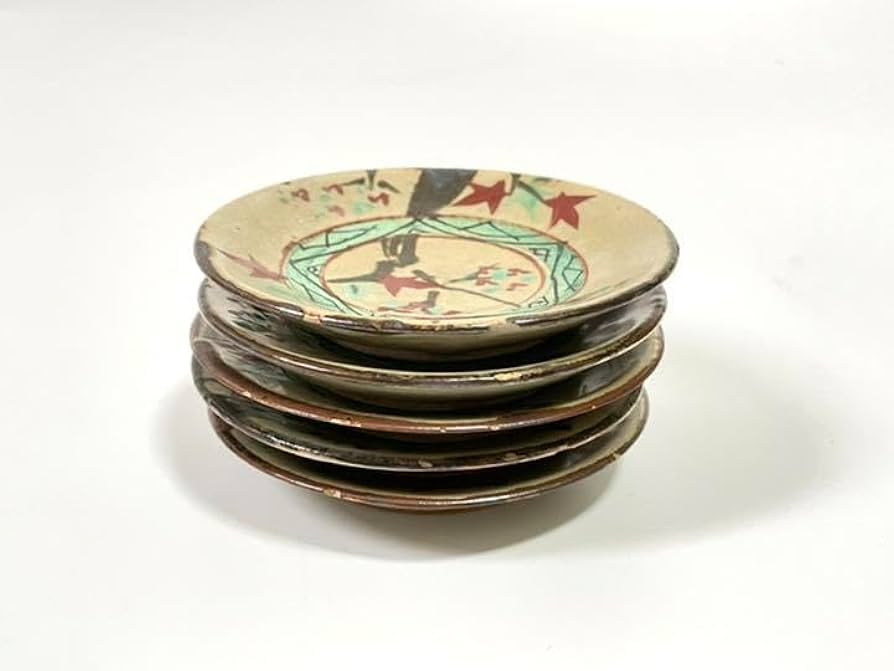 尾形乾山 銘々皿 合箱 176 乾山写 銘々皿 – うつわ御結