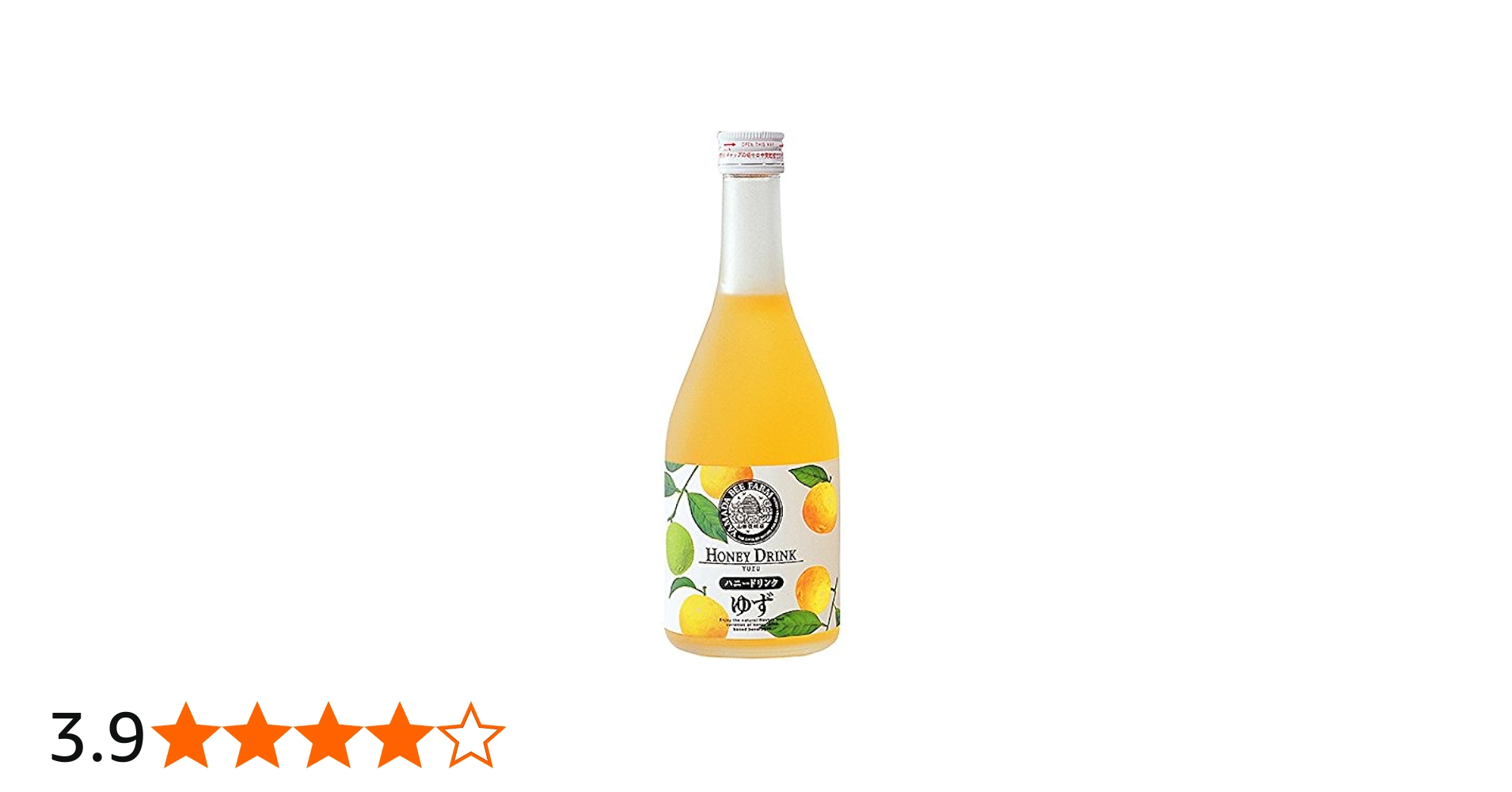 Amazon.co.jp: 山田養蜂場 ゆずハニードリンク 500ml入 国産 柚子