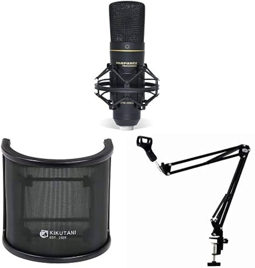 Amazon | 【セット買い】 888M マランツプロ USBコンデンサーマイク