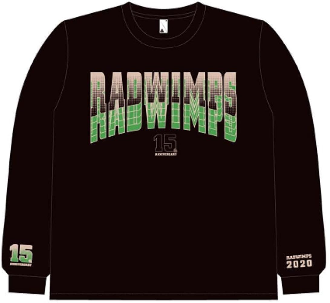 Amazon | RADWIMPS 15th 15周年 ロングTシャツ ブラック XXLサイズ | T