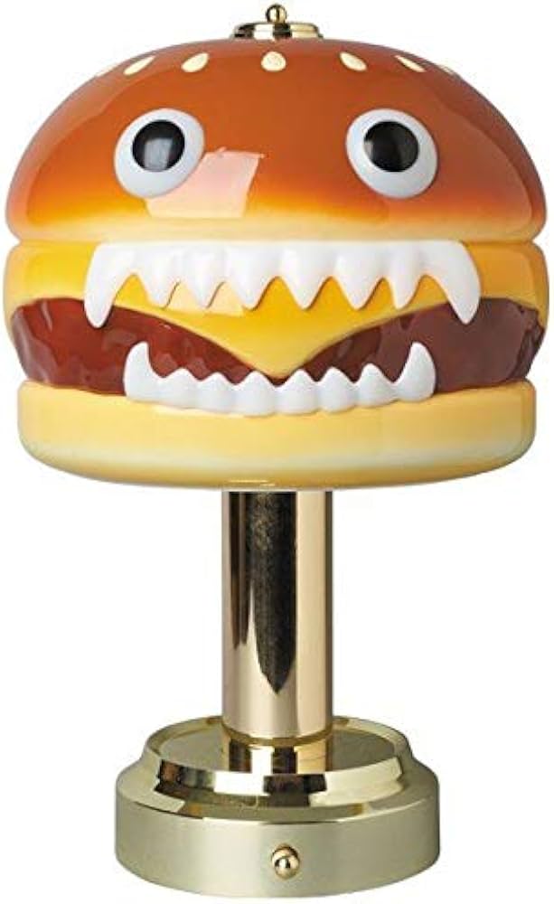 UNDERCOVER UNDERCOVER HAMBURGER LAMP BLACK CLEAR HAMBURGER LAMP