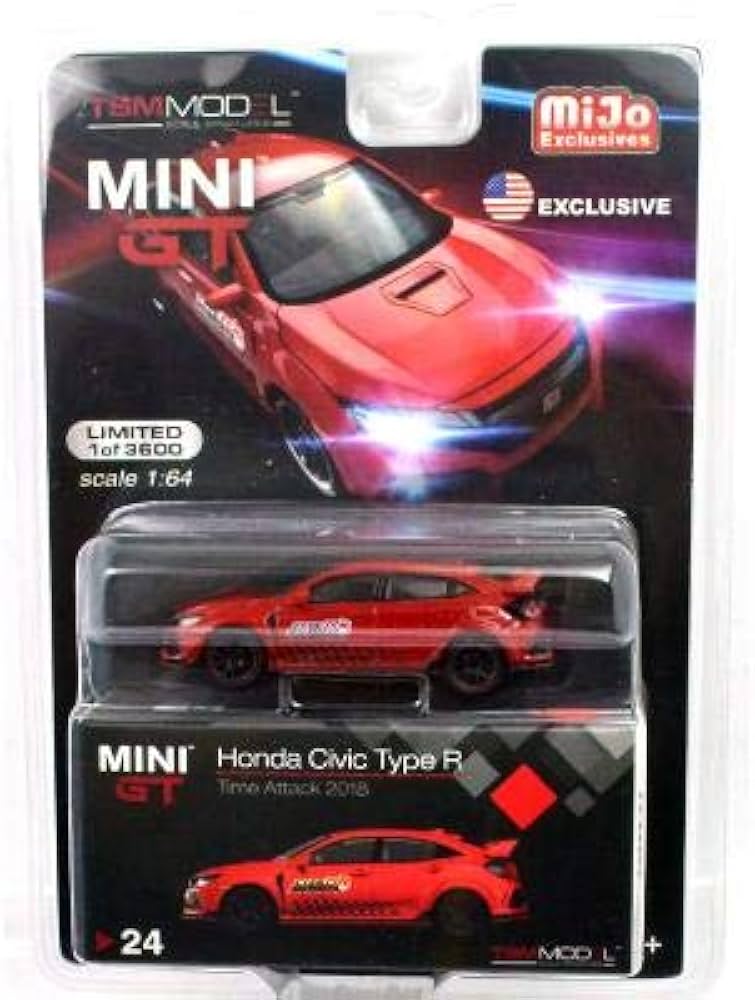 Amazon | MINI GT 1:64 Scale Model - HONDA CIVIC TYPE R(FK8