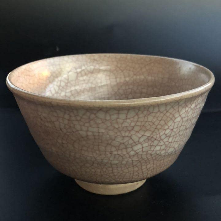 究極の美◼️蔵から迫力のある自然釉薬の美しいかなり凄そうな抹茶茶碗