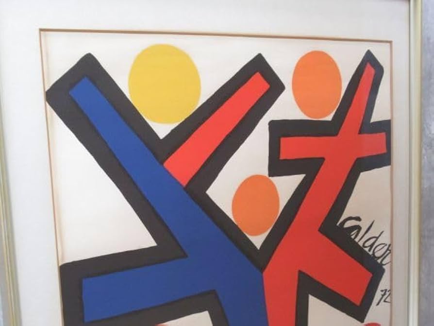 アレキサンダー・カルダーリトグラフ額装