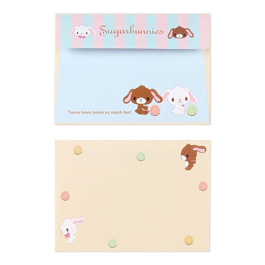 シュガーバニーズ ふうとうも作れる シュガーバニーズレターセット