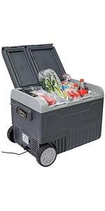 Amazon.co.jp: THANKO キャスター付き車載用冷凍冷蔵庫18L