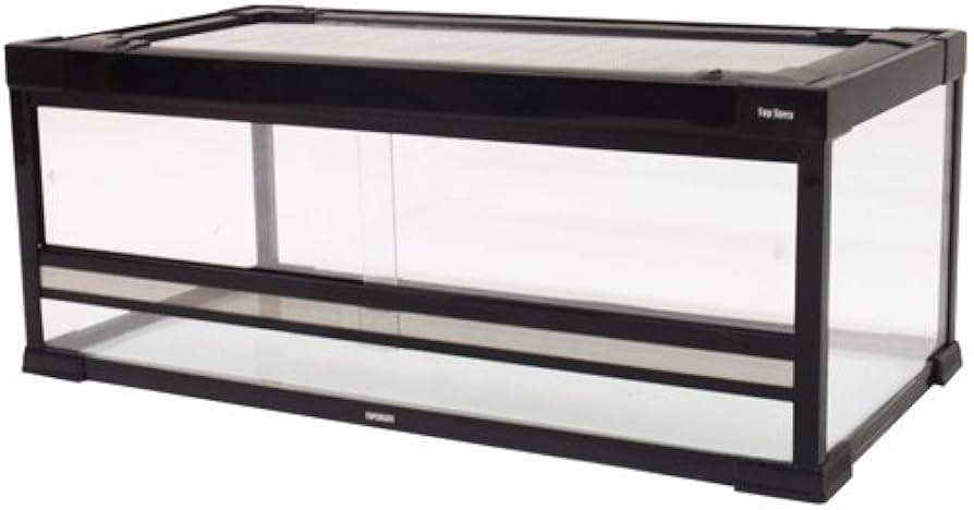 爬虫類ケージ 90×45×45㎝ 金網追加 ストッパー付属 全コーキング