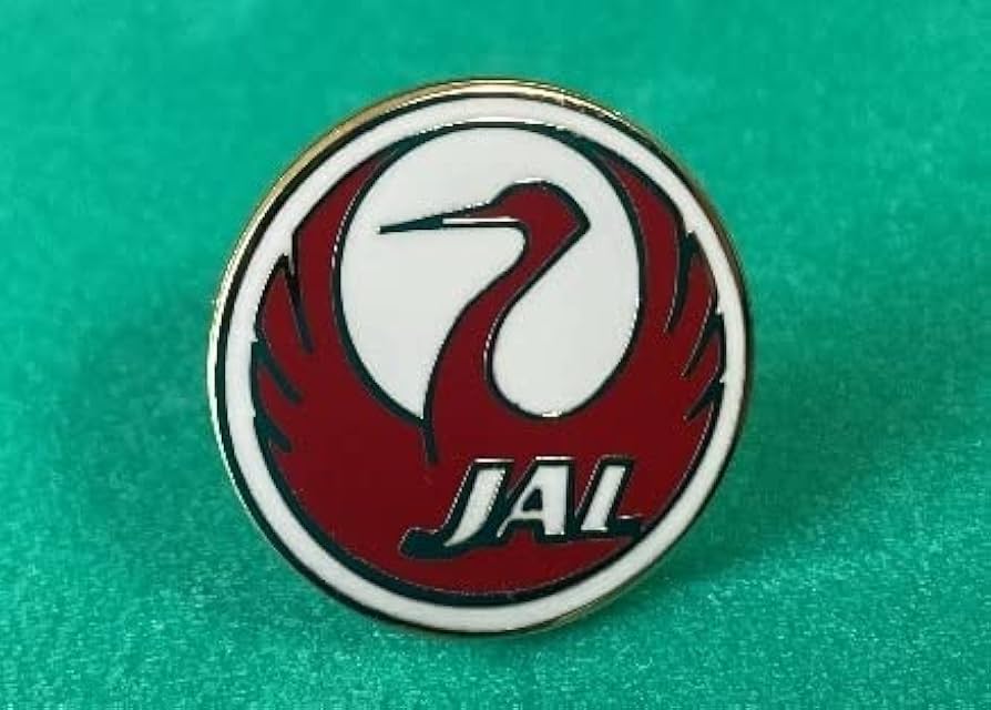 JALバッジ 社章 Yahoo!オークション - (1) JAL 日本航空 社章