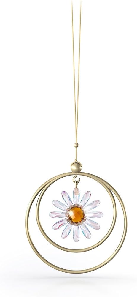 Amazon.com: Swarovski Crystal Garden Tales, Daisy Ornament, Pink
