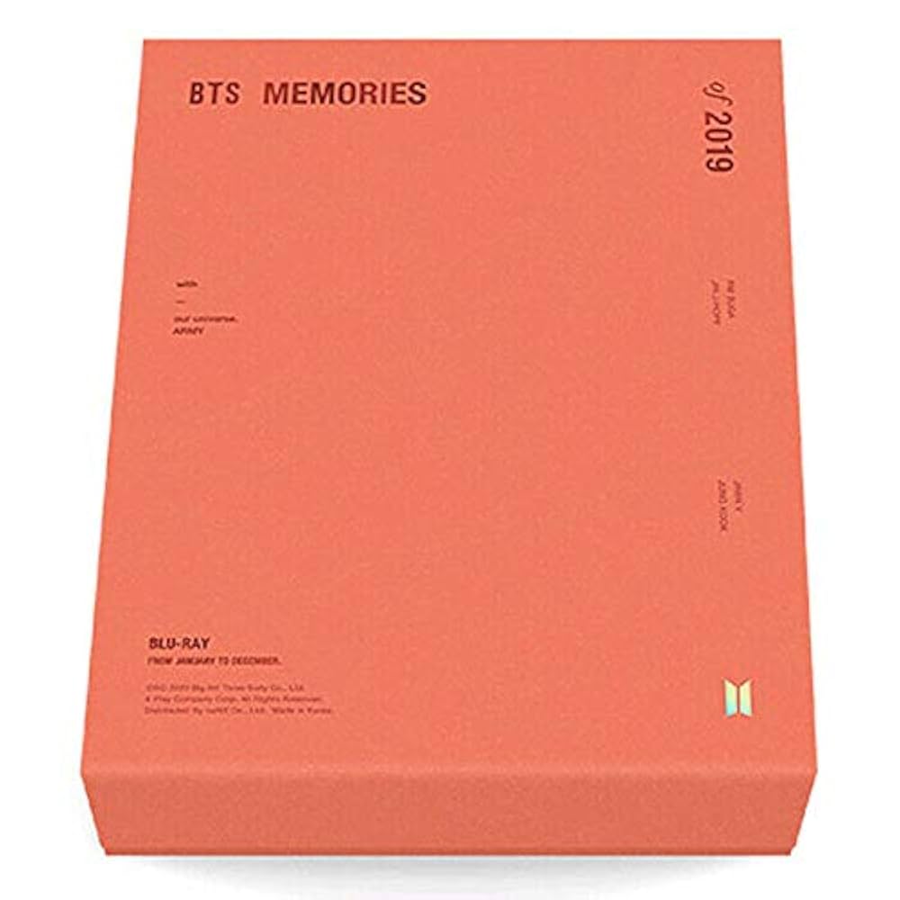 BTS - BTS MEMORIES OF 2019 BLU-RAY 6 DISC(BLU-RAY CD/about 700